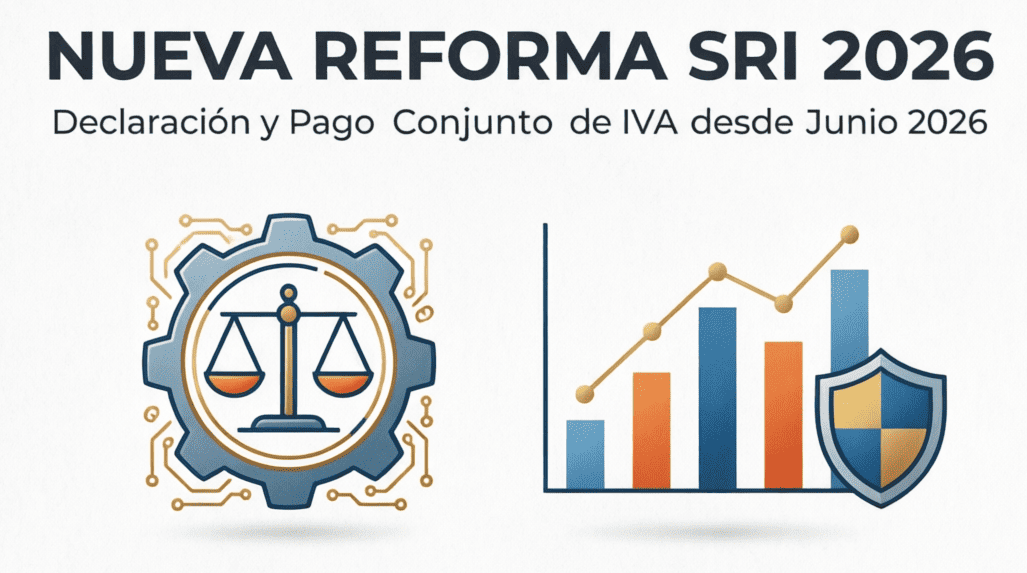 Resolución NAC-DGERCGC26-00000016 SRI - Declaración y pago conjunto de IVA desde junio 2026 en Ecuador